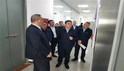 市委常委、組織部長(zhǎng)張鵬飛蒞臨遂寧興業(yè)集團(tuán)調(diào)研